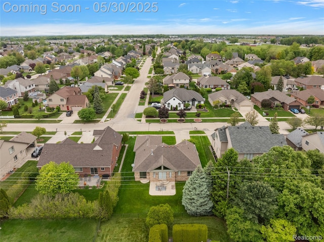 16106 Nathan Dr, Macomb, MI 48044 - aerial view of residential area