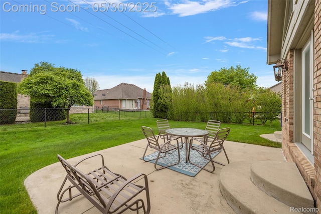 16106 Nathan Dr, Macomb, MI 48044 - view of patio with outdoor dining space