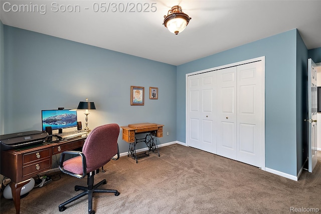 16106 Nathan Dr, Macomb, MI 48044 - carpeted office space featuring baseboards