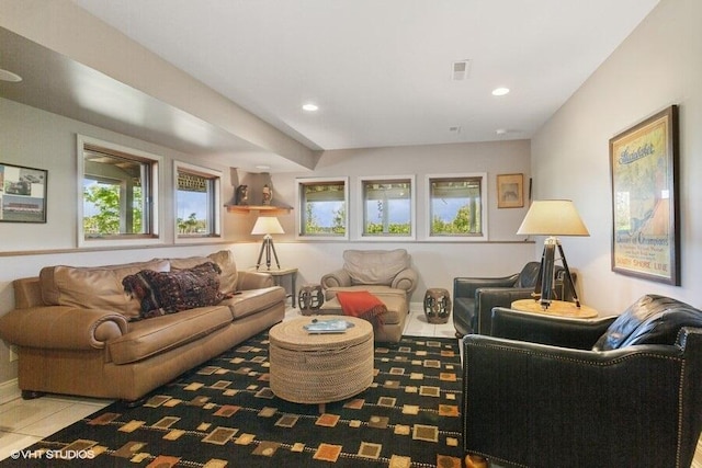 210 E Water St, New Buffalo, MI 49117 - living room featuring plenty of natural light and recessed lighting