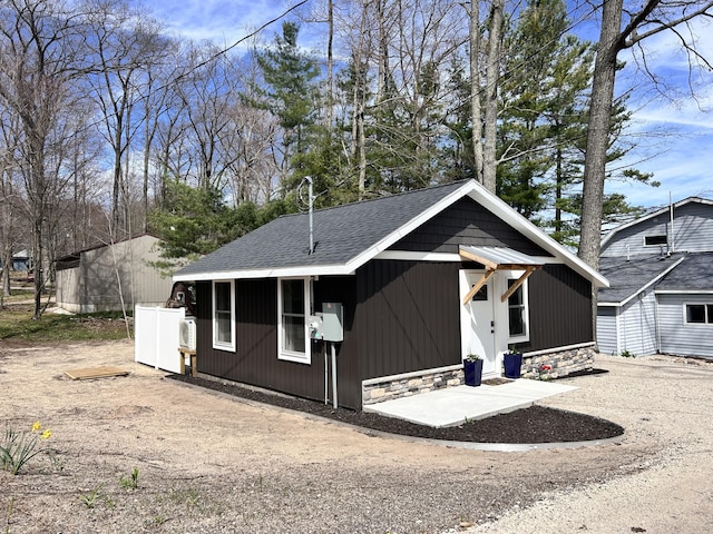 855 W Locust St, White Cloud, MI 49349 - view of outbuilding