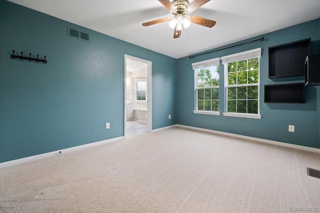 4632 Hunters Cir W, Canton, MI 48188 - unfurnished room featuring carpet, a ceiling fan, and baseboards