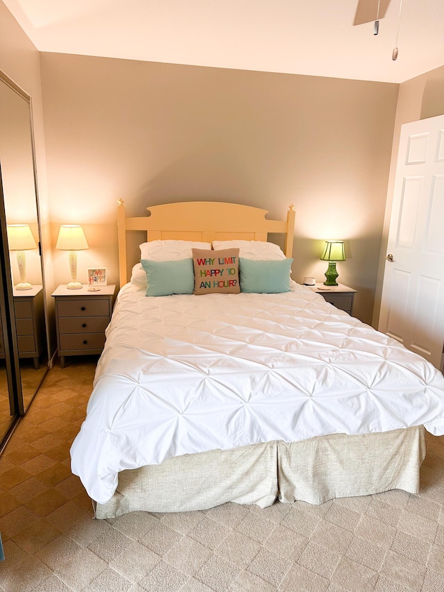 261 Black River St Unit F, South Haven, MI 49090 - bedroom with carpet flooring