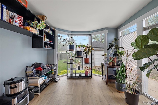 1942 E Troy St, Ferndale, MI 48220 - view of sunroom