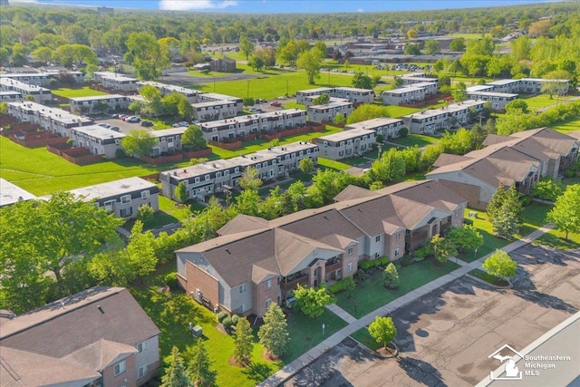 15795 Lakeside Dr, Southgate, MI 48195 - bird's eye view of apartment complex