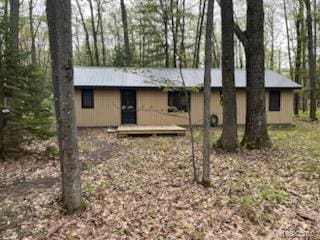 478 Karcher Rd, Rose City, MI 48654 - view of front of home featuring metal roof