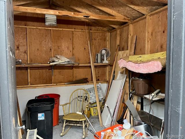 478 Karcher Rd, Rose City, MI 48654 - view of storage room