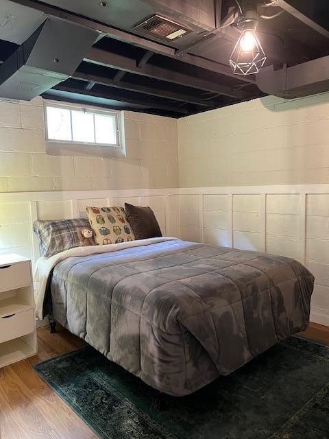 808 Princeton Ave, Ann Arbor, MI 48103 - bedroom with light wood-style floors