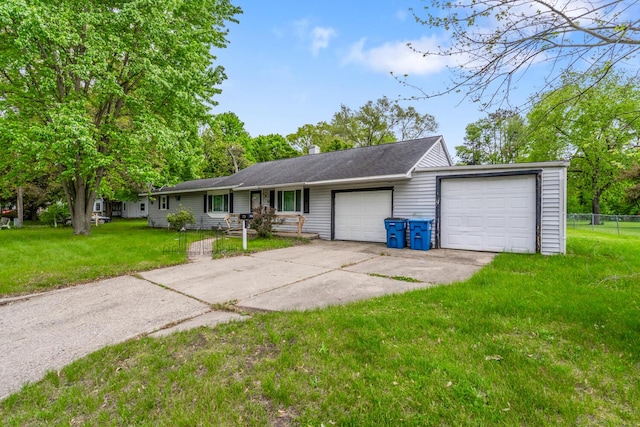 75 Taylor Ave, Battle Creek, MI 49037 - single story home featuring concrete driveway and an attached garage
