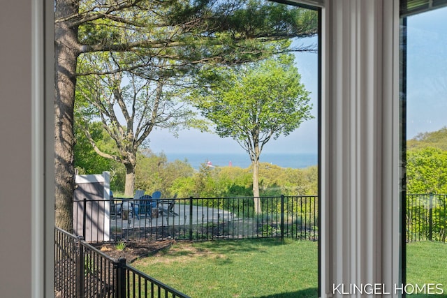 127 Emmet St, Grand Haven, MI 49417 - view of yard