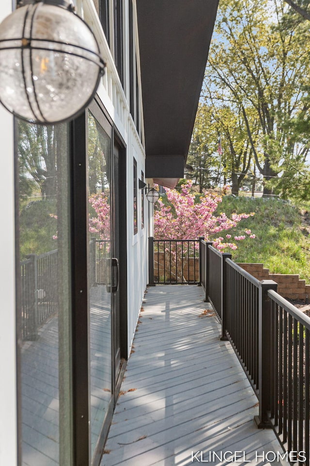 127 Emmet St, Grand Haven, MI 49417 - view of wooden deck