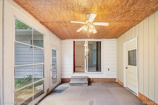 3226 Glasgow Dr, Lansing, MI 48911 - view of unfurnished sunroom