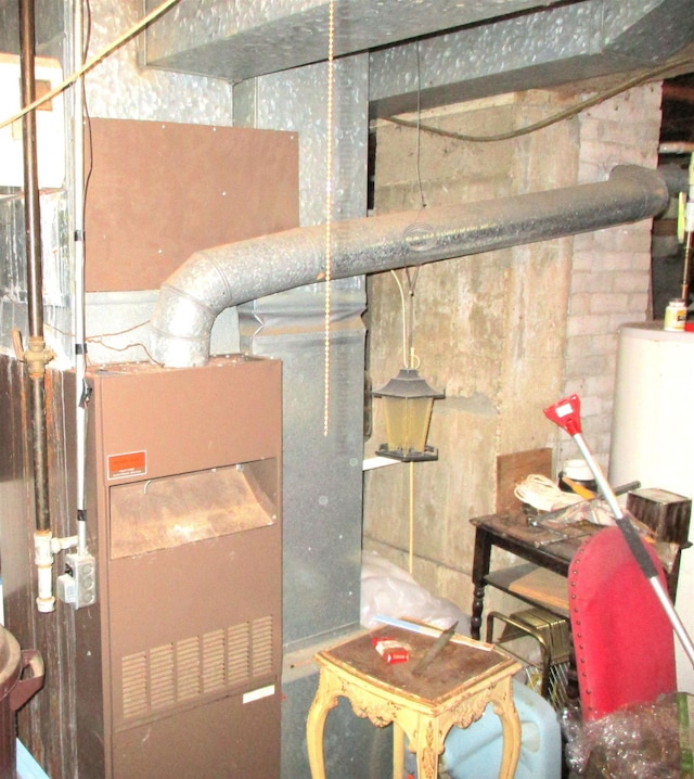312 Leland St, Flushing, MI 48433 - view of unfinished basement