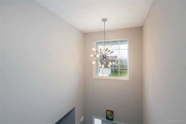 132 Copper Ridge Ct, Walled Lake, MI 48390 - detailed view of a chandelier