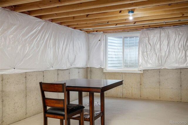 132 Copper Ridge Ct, Walled Lake, MI 48390 - view of basement