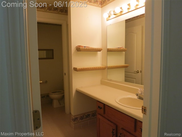 35707 Hunter Ave Unit 8, Westland, MI 48185 - bathroom with vanity and toilet