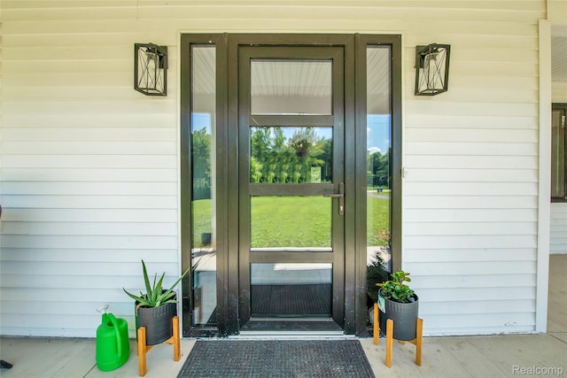 44200 Judd Rd, Belleville, MI 48111 - property entrance with french doors and a porch