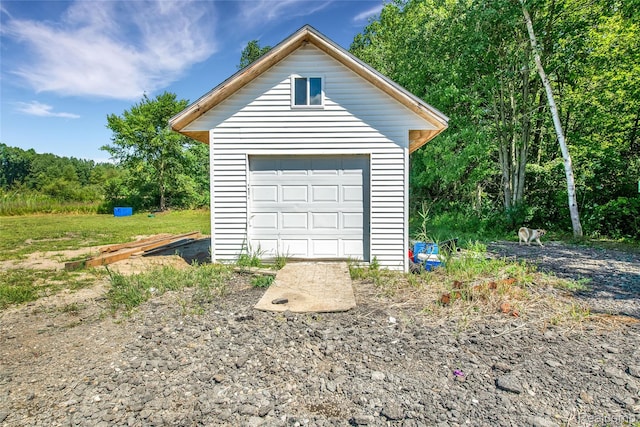 44200 Judd Rd, Belleville, MI 48111 - view of detached garage