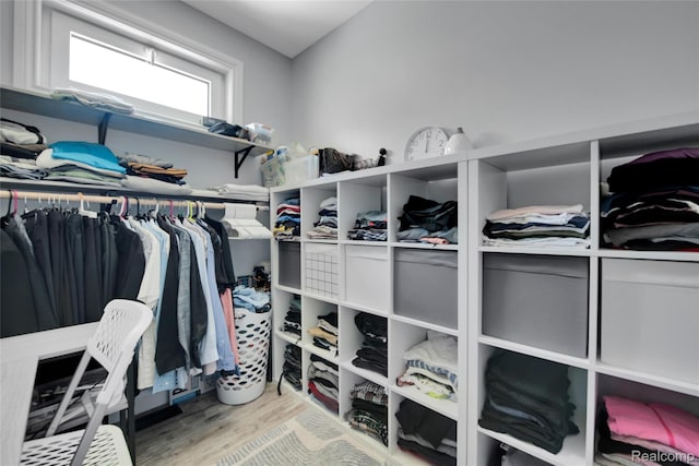 44200 Judd Rd, Belleville, MI 48111 - walk in closet featuring wood finished floors