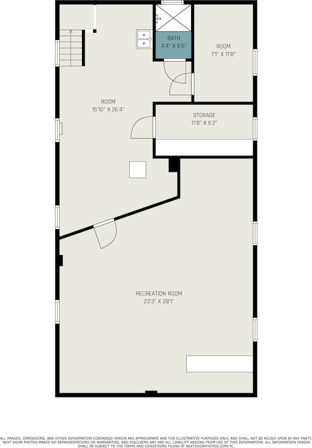 393 Merrill Ave, Muskegon, MI 49441 - home floor plan