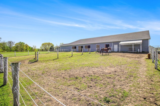 390 Iyopawa Rd, Coldwater, MI 49036 - view of yard featuring an exterior structure and an outdoor structure