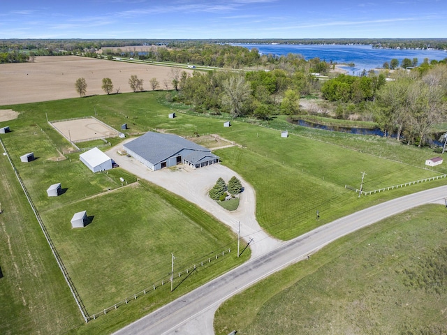 390 Iyopawa Rd, Coldwater, MI 49036 - bird's eye view of a nearby body of water