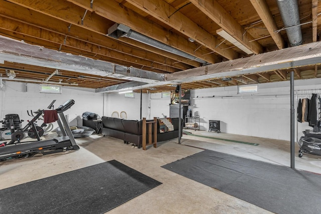 11245 Antcliff Rd, Brooklyn, MI 49230 - workout room featuring plenty of natural light