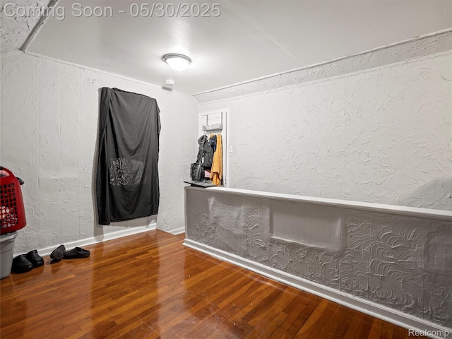 15058 Vaughan St, Detroit, MI 48223 - interior space with wood finished floors and baseboards