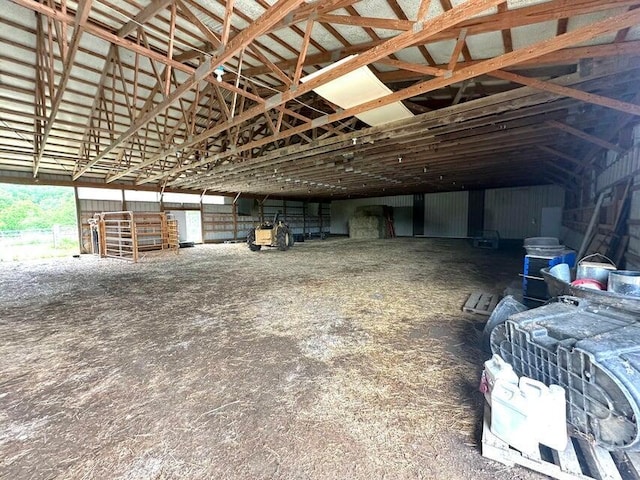 1720 Dimmers Rd, Reading, MI 49274 - miscellaneous room with lofted ceiling