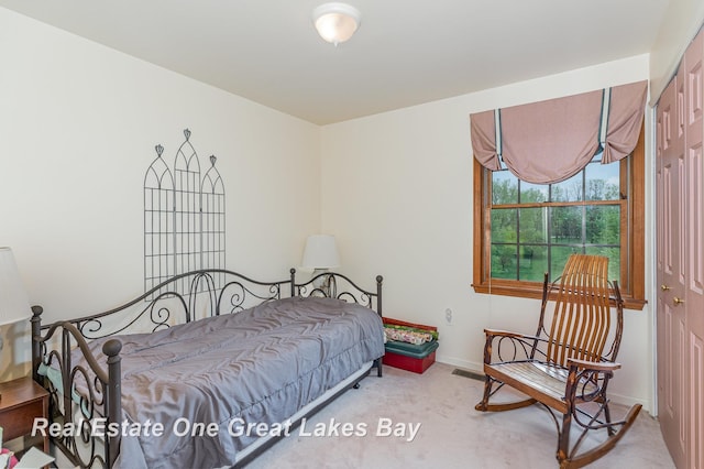 2203 Bullock Rd, Lapeer, MI 48446 - carpeted bedroom with baseboards