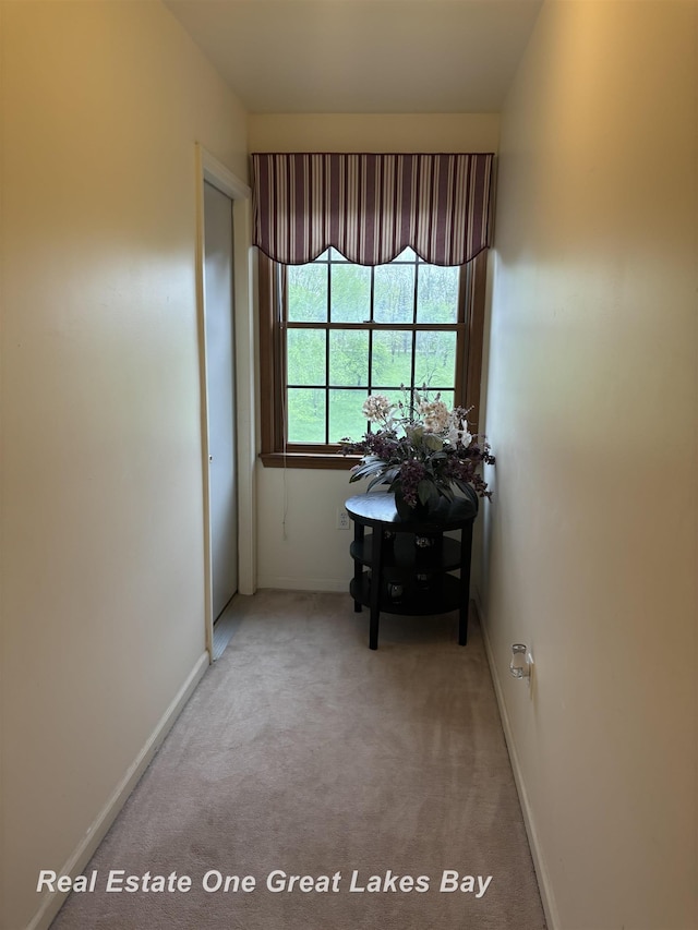 2203 Bullock Rd, Lapeer, MI 48446 - carpeted home office with baseboards