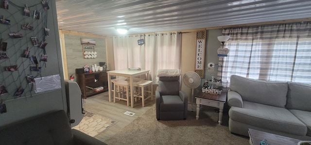 11384 N Irons Rd, Irons, MI 49644 - living room featuring wood finished floors