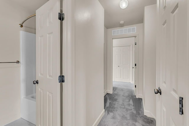1780 Williamsburg Dr, Adrian, MI 49221 - hallway with baseboards and carpet