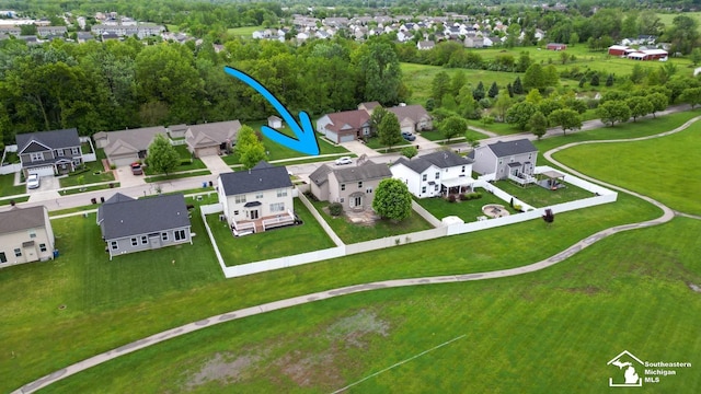 1997 Teton Ave, Monroe, MI 48162 - aerial view of residential area