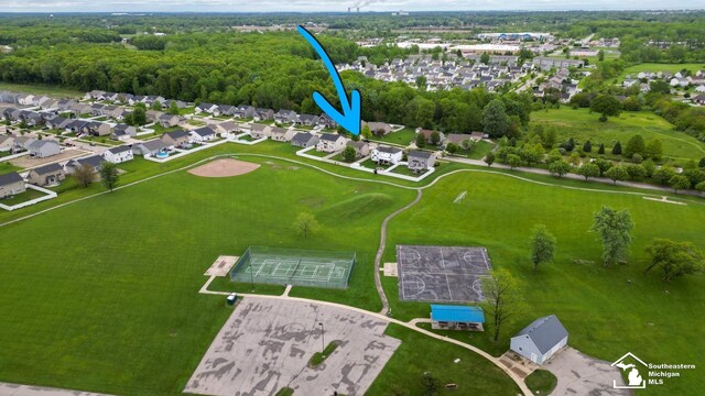 1997 Teton Ave, Monroe, MI 48162 - aerial view of residential area