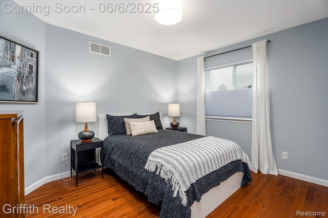 2870 Grand Marais Dr, Howell, MI 48843 - bedroom with hardwood / wood-style flooring and baseboards
