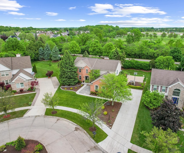 1150 Heatherlea Ct, Canton, MI 48188 - aerial perspective of suburban area