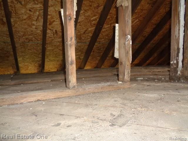 13493 Conley St, Hamtramck, MI 48212 - view of unfinished attic