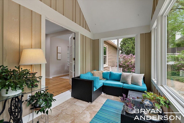 2120 Englewood Dr SE, East Grand Rapids, MI 49506 - sunroom / solarium with lofted ceiling