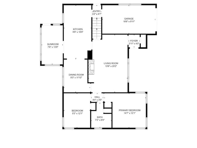 2120 Englewood Dr SE, East Grand Rapids, MI 49506 - floor plan / room layout