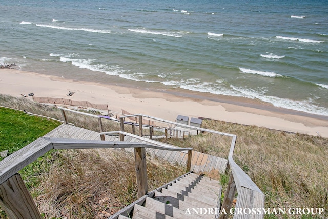 5011 Rosabelle Beach Ave, Holland, MI 49424 - water view featuring nearby beach