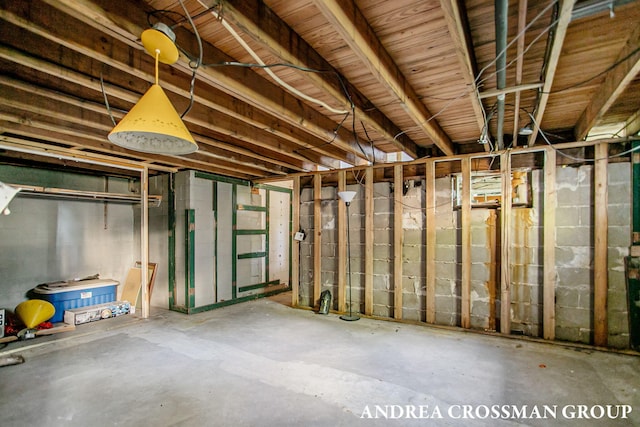 5011 Rosabelle Beach Ave, Holland, MI 49424 - view of unfinished basement