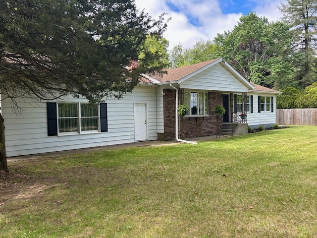 45523 Eleanor Dr, Decatur, MI 49045 - single story home with brick siding