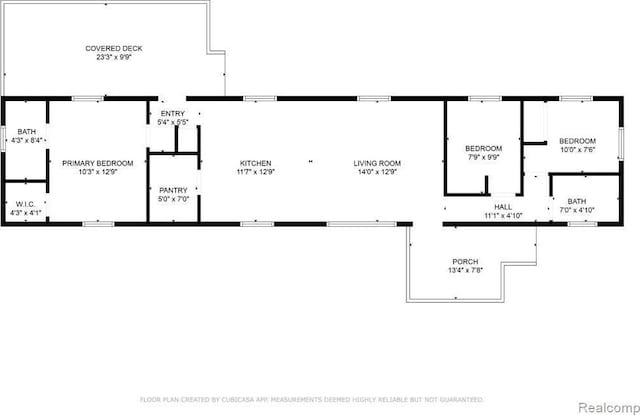 2999 Copeland Rd, Port Austin, MI 48467 - home floor plan