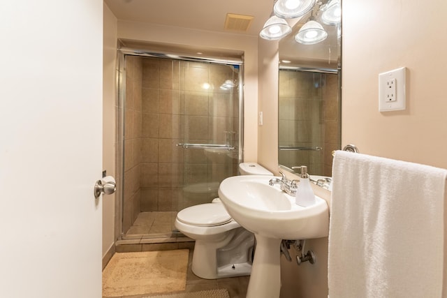 3300 Ellenboro Dr, Troy, MI 48083 - full bathroom with toilet and a shower stall
