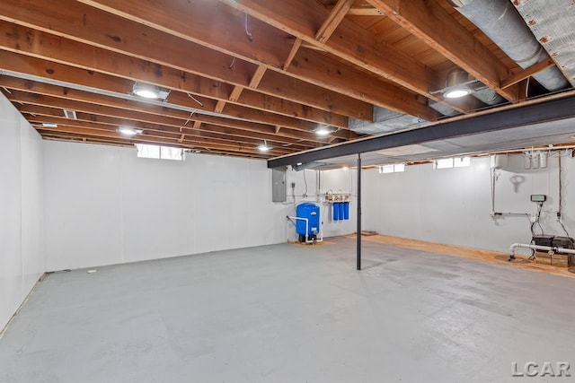 1706 Southgate Ct, Adrian, MI 49221 - basement featuring electric panel and a water pressure tank