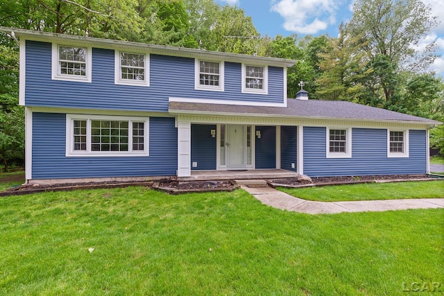 1706 Southgate Ct, Adrian, MI 49221 - view of front of house featuring a porch and a front lawn