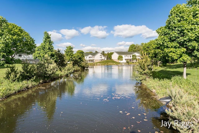 2632 E Turning Leaf Way Unit 111, Fruitport, MI 49415 - water view with nearby suburban area