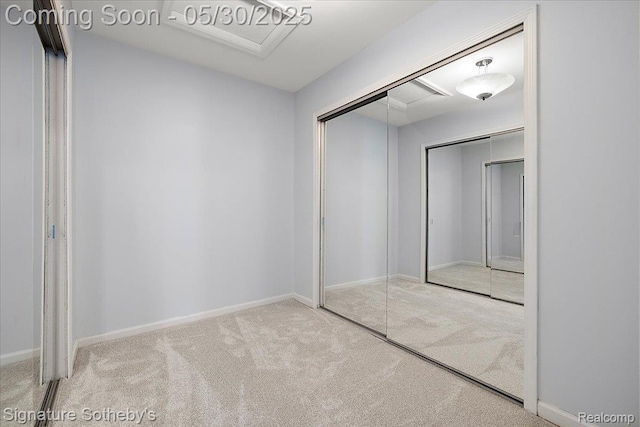 31190 Kingsley Ct, Novi, MI 48377 - unfurnished bedroom featuring carpet floors and a closet