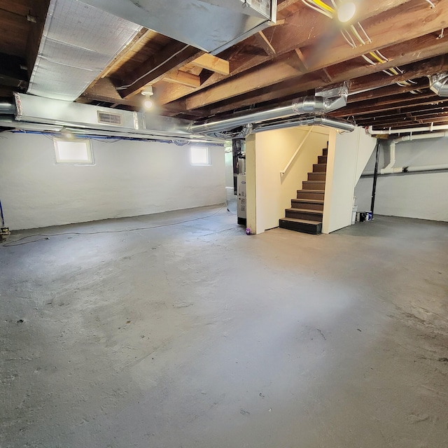 2109 Schippers Ln, Kalamazoo, MI 49048 - below grade area with stairway